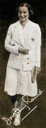 Miss Dorothy Round, wimbledonská šampionka žen, 1934