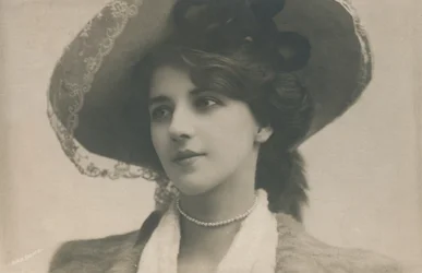 Slečna Ethel Warwick, 1882-1951, c1930.