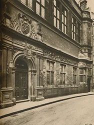 Moderní Cutlers Hall ve Warwick Lane Off Newgate Street, c1935.