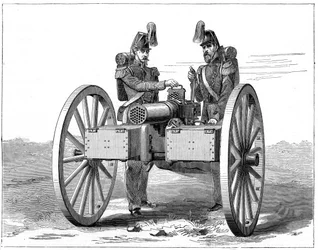 Kulomet Montigny, 1870