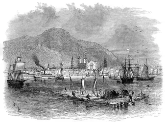 Montreal, Quebec, Kanada, c18. století c1880