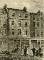Pan Davies Shop, Russell Street, 1881.