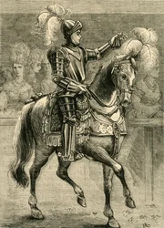 Pan Dymoke, The Kings Champion, 1881.