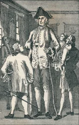 Britský obr Henry Blacker, c1750, 1894