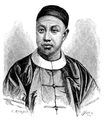 Pan Yang, atašé čínského vyslanectví v Paříži, c1890