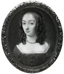 Paní Claypole Elizabeth Cromwell, druhá dcera Olivera Cromwella, 17. století, 1899.