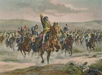 Murat v čele kavalérie v Jeně, 14. října 1806, 1896