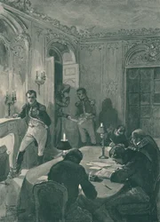 Napoleon diktuje svým tajemníkům, 1896