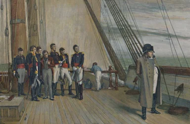 Napoleon na palubě H.M.S. Bellerophon, červenec 1815, 1896.