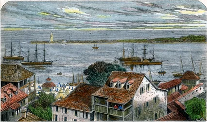 Nassau, Bahamy, c1880
