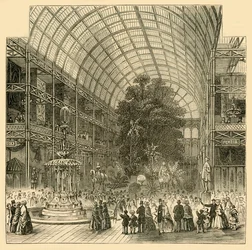 Loď Velké výstavy z roku 1851, c1876.