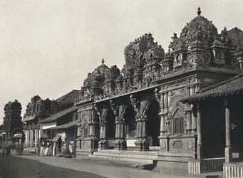 Nový hinduistický chrám Pithat, Colombo, 1926