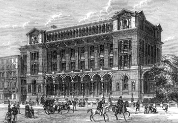 Nové vědecké školy, South Kensington, Londýn, 19. století