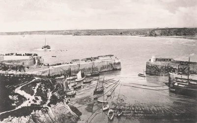 Přístav Newquay, Newquay, Cornwall, 1908