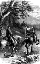 Noční pochod na Harpers Ferry, Virginie, c1861 c1880