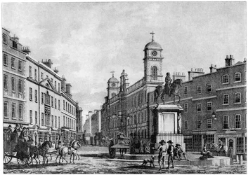 Northumberland House, Charing Cross, 18. století, 1908