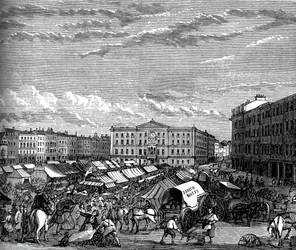 Nottinghamské tržiště, c1880