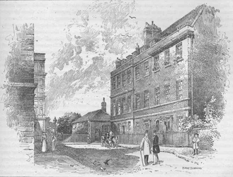 Office of the First Lord of the Treasury, 10 Downing Street, Londýn, 19. století 1906.