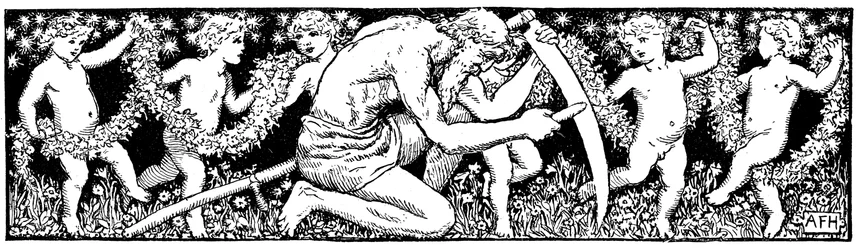 Starý otec Čas brousil kosu, 1891
