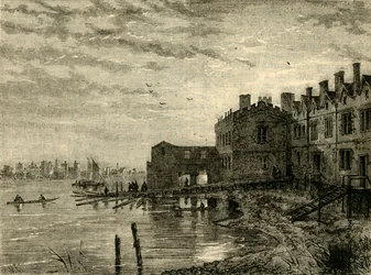 Old Whitehall Schody, 1881.