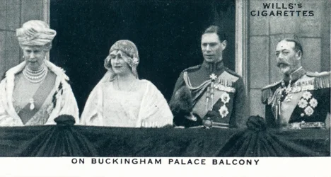 Na balkoně Buckinghamského paláce, 1923 1937