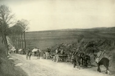 Na cestě do zákopů, 1919.