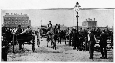 Na kamenech, Islington Cattle Market, Londýn, c1902 1903
