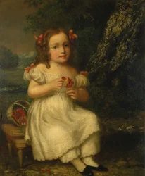 Jedno z Adamsových dětí, ca. 1820.