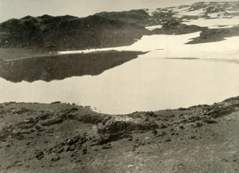 Otevřená voda u Green Lake v letním období, 1908, 1909