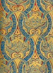 Ornament v panelech na stěně, Hall of Ambassadors, 1907.