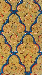 Ornamenty v klenbách oblouků, Hall of the Abencerrages, 1907.
