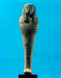 Osiris, egyptský bůh, 26. dynastie Saite, starověký Egypt, 664-525 př.n.l.