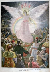 Naše naděje pro nový rok: Mír, 1894