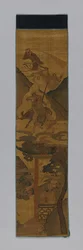 Panel Furnishing Fabric, Čína, dynastie Qing 1644-1911, 18001900.
