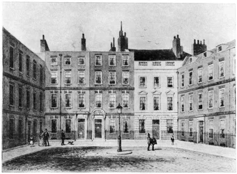 Panton Square, Londýn, 19. století 1907