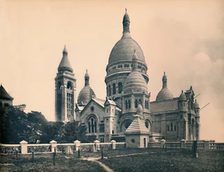 Paříž. - La Basilique Du Sacré - Coeur, c1910.