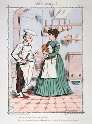 Paříž obléhána, 1870-1871.