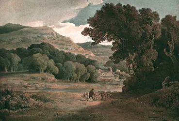 Pastorační krajina, c1900.