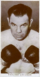 Paulino Uzcudun , španělský boxer, 1938