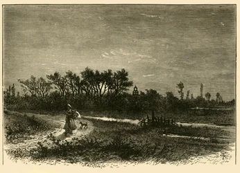 Peakirk, z řezu, 1898.