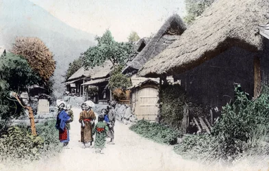 Selské bydlení, Japonsko, 20. století