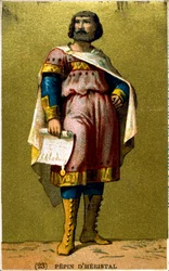 Pepin dHeristal, franský panovník, 19. století
