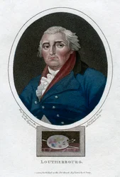 Philip James de Loutherbourg , francouzský malíř, 1814