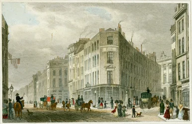 Piccadilly, Londýn, 1830
