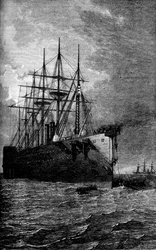 Vyzvednutí atlantického kabelu, 1866 c1880