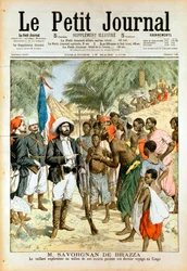 Pierre-Paul-Francois-Camille Savorgnan de Brazza, francouzský průzkumník a zakladatel Brazzaville, 1905