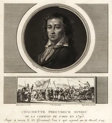 Pierre Gaspard Chaumette, syndický žalobce Komuny, ateista