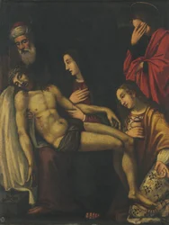 Pieta, konec 1500s.