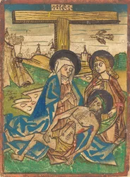 Pieta se svatým Janem, c. 14751485.