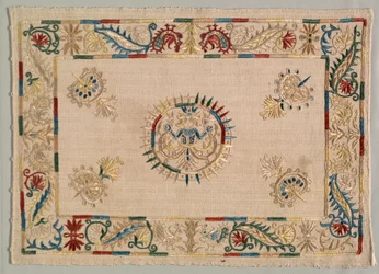 Povlak na polštář, 1600 - 1700.